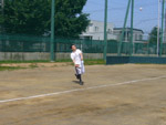2009/08/09・第2回アミューズ工房運動会・ボール投げ・06