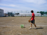 2011年08月28日・第3回アミューズ工房運動会・ボール投げ・03